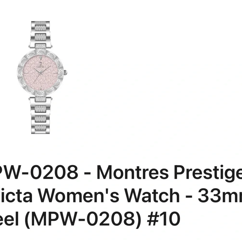 Montres Prestige this chic